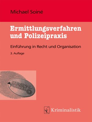 cover image of Ermittlungsverfahren und Polizeipraxis